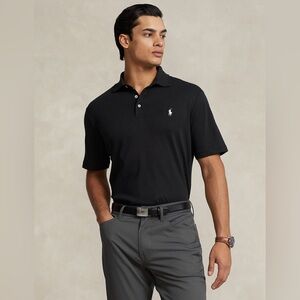 Polo by Ralph Lauren Black Tailored Polo Shirt